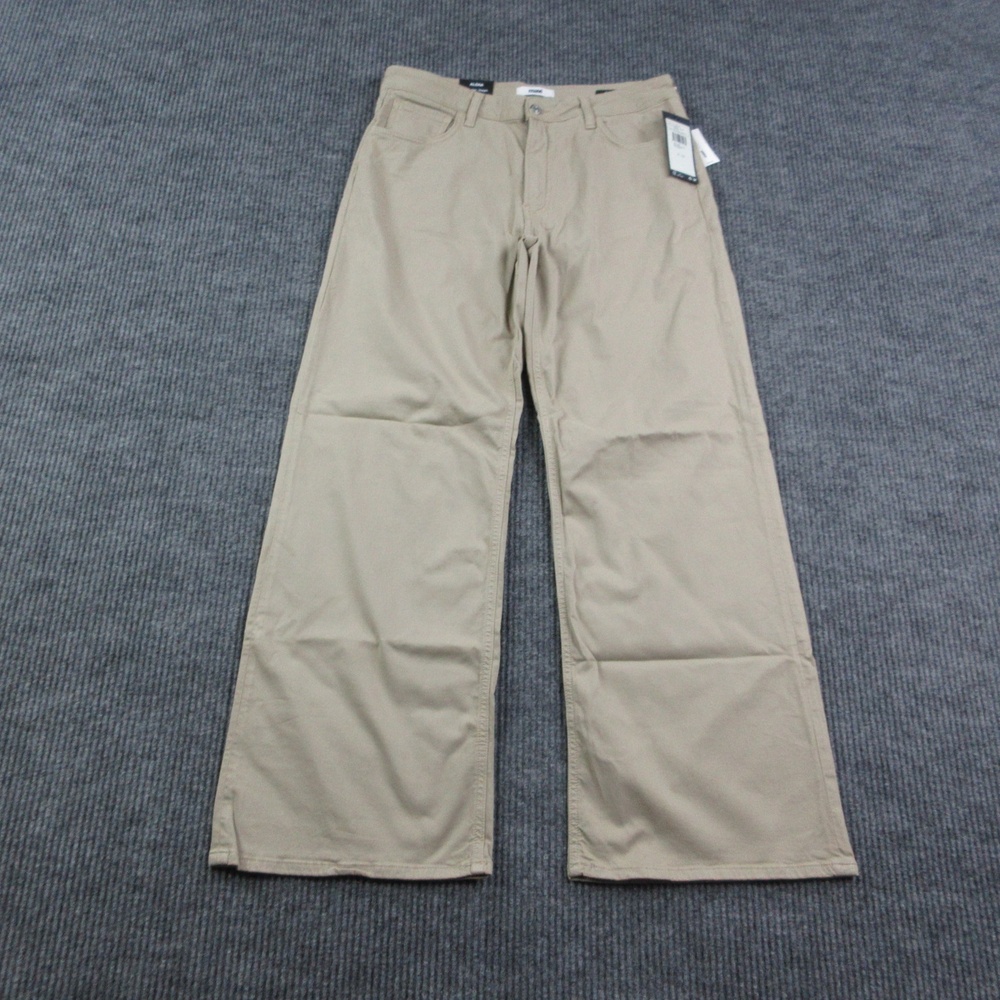 Mavi Pants Womens 31/32 Beige Alena High-Rise Straight Chino Twill 32x30.5* NWT
